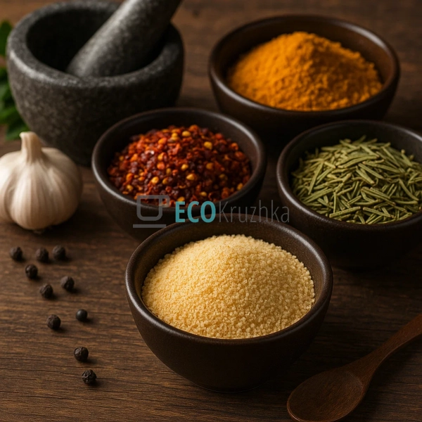 Часник сушений 50 г — натуральна спеція для м’яса та соу ...