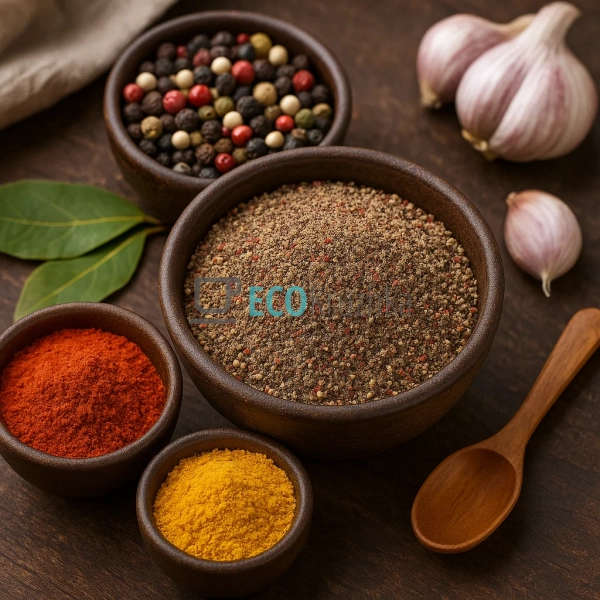 Суміш перців 50 г — мікс чорного, білого, зеленого та ро ...