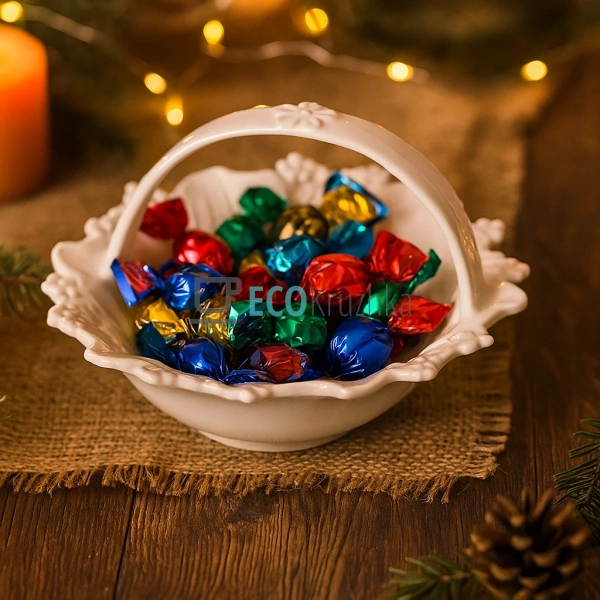 Цукерниця порцелянова Flower 15 см — біла бонбон’єрка Bo ... Цукерниця порцелянова Flower 15 см — біла бонбон’єрка Bo ...