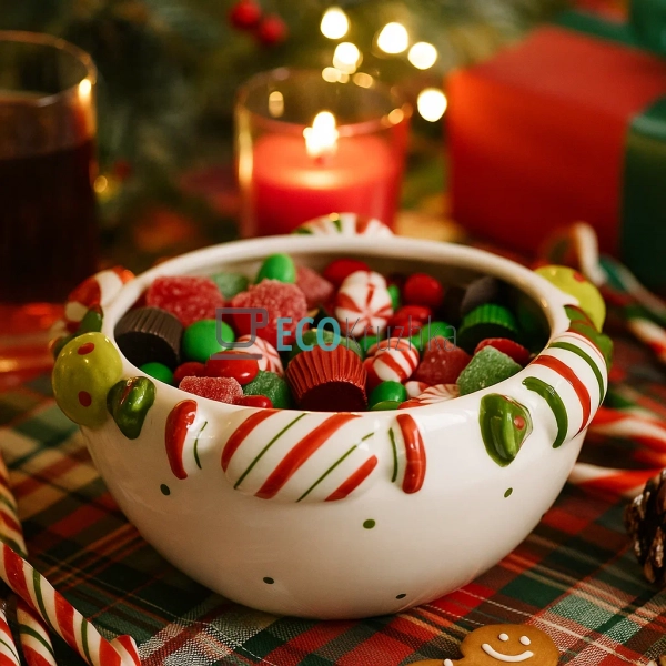 Керамічна миска Цукерки 1,3 л – стильна подарункова піал ... Керамічна миска Цукерки 1,3 л – стильна подарункова піал ...