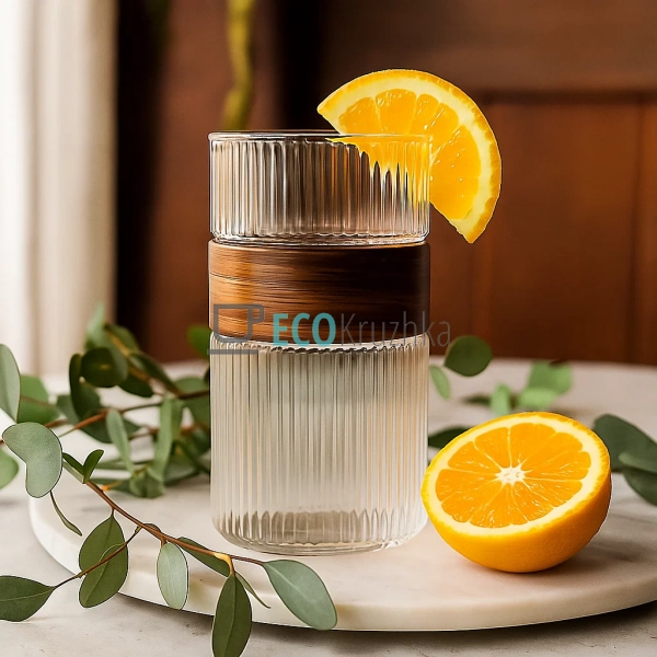 Склянка для води та напоїв 475 мл "Bamboo Chip" – прозор ... Склянка для води та напоїв 475 мл "Bamboo Chip" – прозор ...