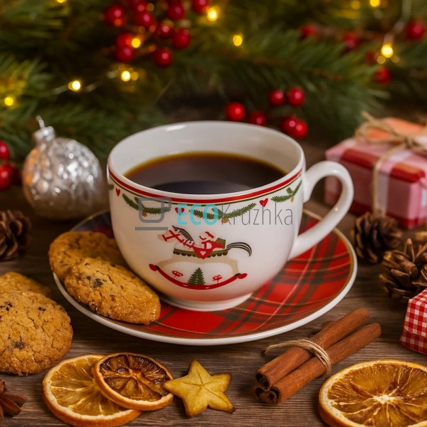 Порцеляновий набір: чашка + блюдце 240 мл — подарунковий ... Порцеляновий набір: чашка + блюдце 240 мл — подарунковий ...