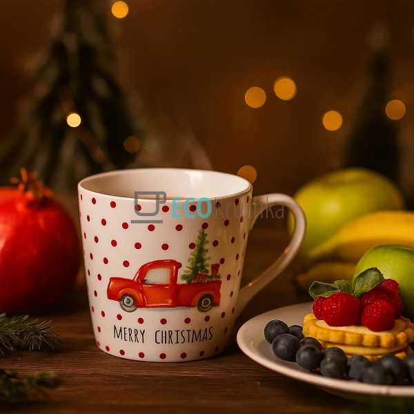 Різдвяна кружка Merry Christmas 400 мл – порцелянова чаш ... Різдвяна кружка Merry Christmas 400 мл – порцелянова чаш ...