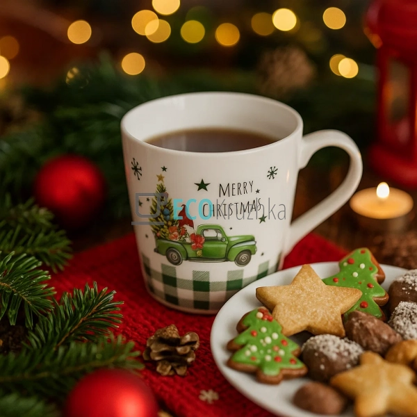 Різдвяна кружка Merry Christmas 400 мл – порцелянова чаш ... Різдвяна кружка Merry Christmas 400 мл – порцелянова чаш ...