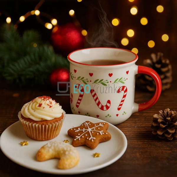 Новорічна кружка 400 мл «Зимова казка» – порцелянова чаш ... Новорічна кружка 400 мл «Зимова казка» – порцелянова чаш ...