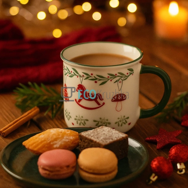 Новорічна кружка 400 мл «Зимова казка» – порцелянова чаш ... Новорічна кружка 400 мл «Зимова казка» – порцелянова чаш ...
