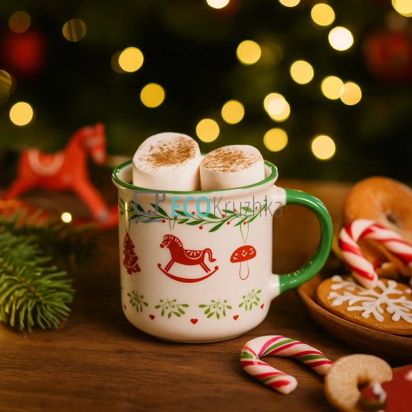 Новорічна кружка 400 мл «Зимова казка» – порцелянова чаш ... Новорічна кружка 400 мл «Зимова казка» – порцелянова чаш ...