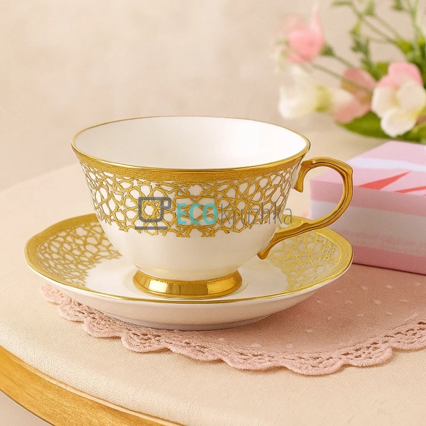 Чайний сервіз порцеляновий на 6 персон Афіна – чашки 240 ... Чайний сервіз порцеляновий на 6 персон Афіна – чашки 240 ...