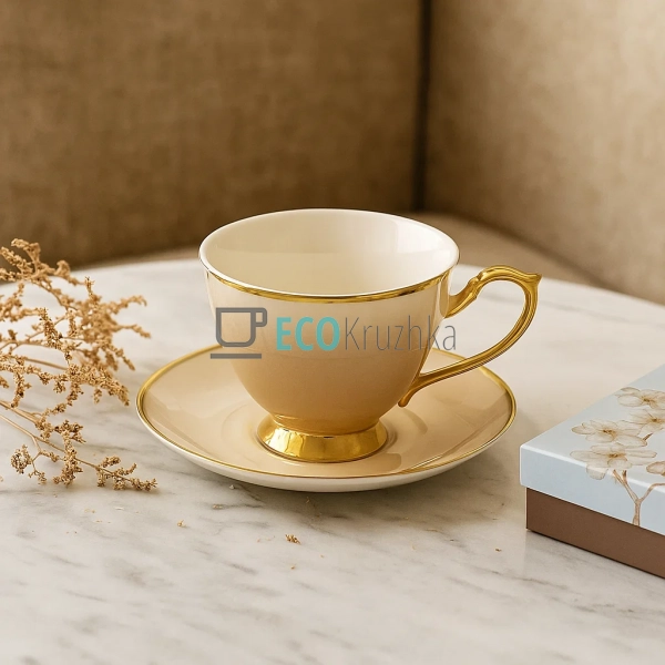 Чайний сервіз з порцеляни на 6 персон Diana – чашки 220 ... Чайний сервіз з порцеляни на 6 персон Diana – чашки 220 ...