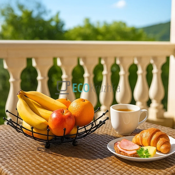 Кошик для фруктів 270 х 80 мм Чорний (R93171) Кошик для фруктів 270 х 80 мм Чорний (R93171)