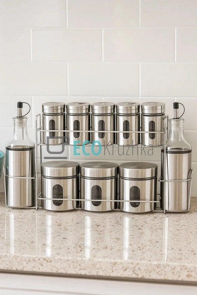 Набір для спецій на 11 ємностей Edenberg EB-18029 Набір для спецій на 11 ємностей Edenberg EB-18029