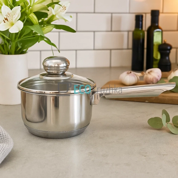 Ківш із кришкою Edenberg 1л EB-3032 Ківш із кришкою Edenberg 1л EB-3032