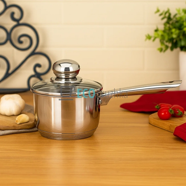 Ківш із кришкою Edenberg 1.6л EB-3033 Ківш із кришкою Edenberg 1.6л EB-3033