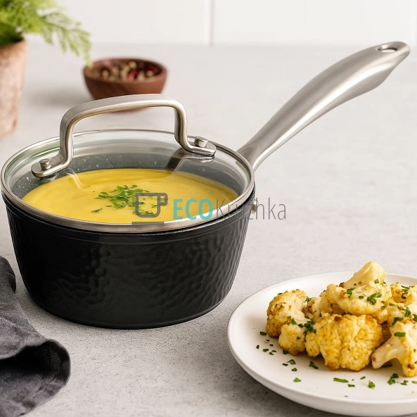 Ківш 1.8л, з кришкою, литий алюміній Edenberg EB-3674 Ківш 1.8л, з кришкою, литий алюміній Edenberg EB-3674