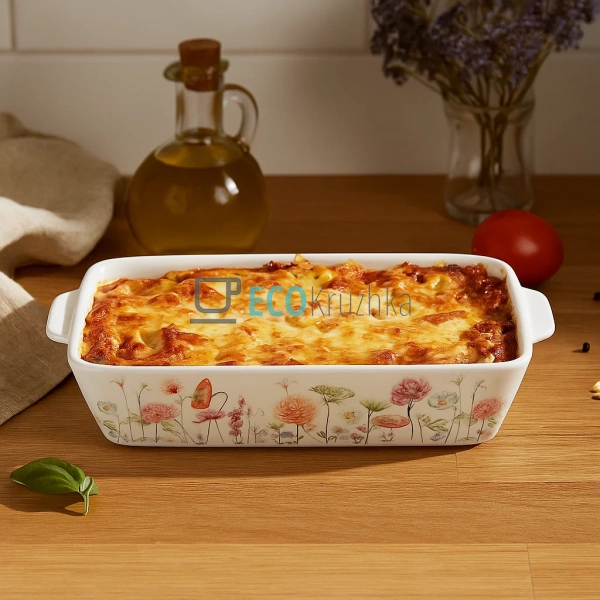 Керамічна форма для запікання Flower Garden 23×14.5 см – ... Керамічна форма для запікання Flower Garden 23×14.5 см – ...