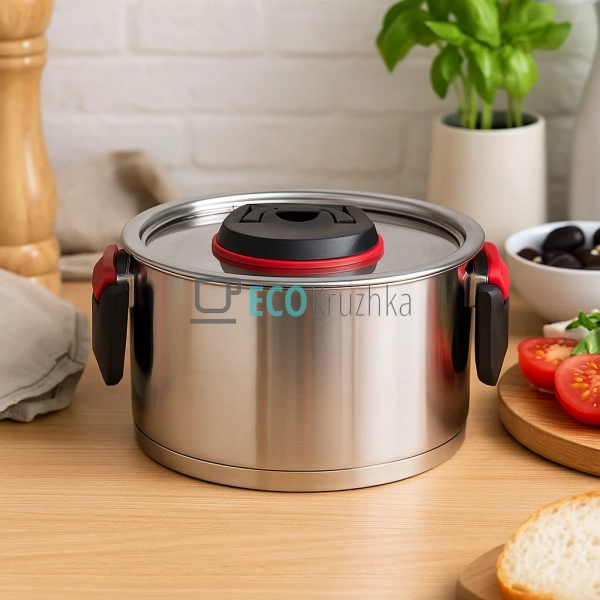 Каструля нержавіюча з складними ручками Maestro MR3530-2 ... Каструля нержавіюча з складними ручками Maestro MR3530-2 ...