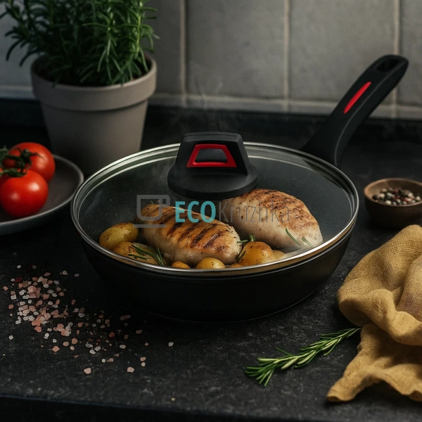 Сковорода 24×4.8 см - 1.6л Edenberg EB-13083 з термоінди ... Сковорода 24×4.8 см - 1.6л Edenberg EB-13083 з термоінди ...