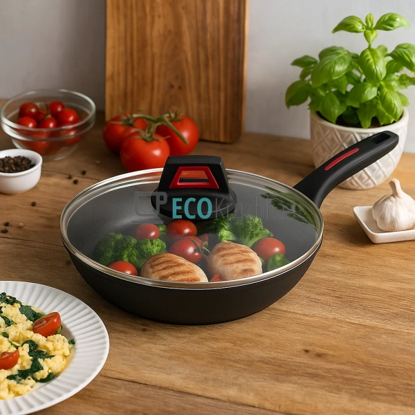 Сковорода 26×5.2 см - 1.9л Edenberg EB-13084 з термоінди ...