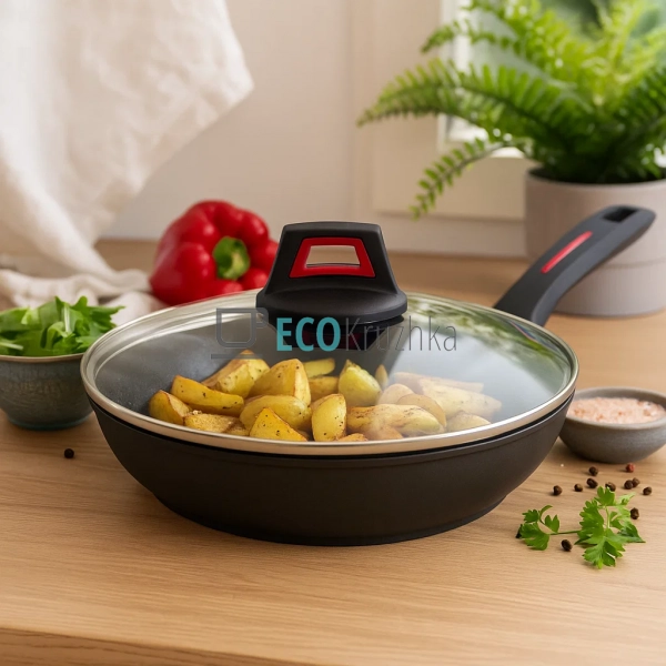 Сковорода глибока 26×7 см - 3л Edenberg EB-13087 з термо ... Сковорода глибока 26×7 см - 3л Edenberg EB-13087 з термо ...