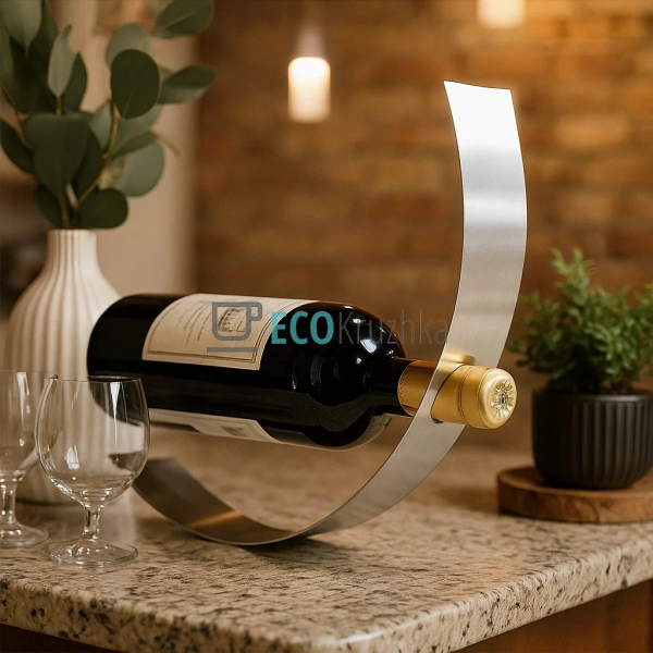 Стійка для вина настільна з нержавіючої сталі – підставк ... Стійка для вина настільна з нержавіючої сталі – підставк ...