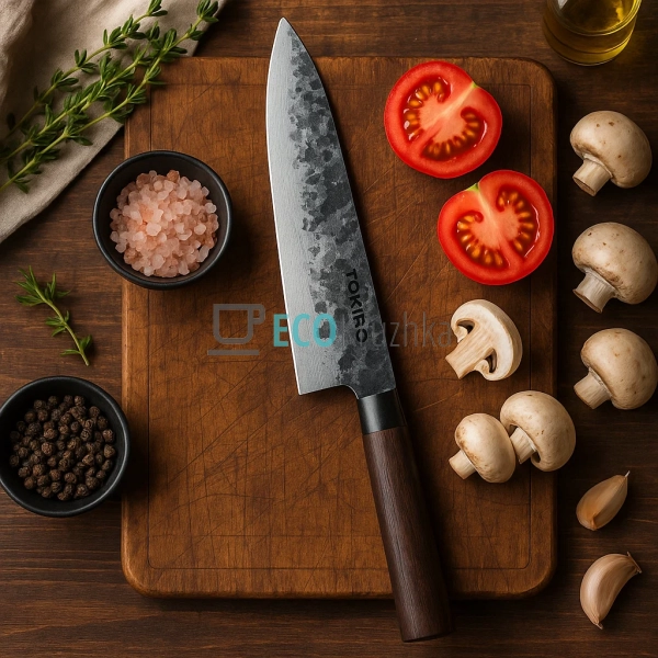 Кухонний ніж шеф-кухаря 21 см – професійний ніж для нарі ... Кухонний ніж шеф-кухаря 21 см – професійний ніж для нарі ...