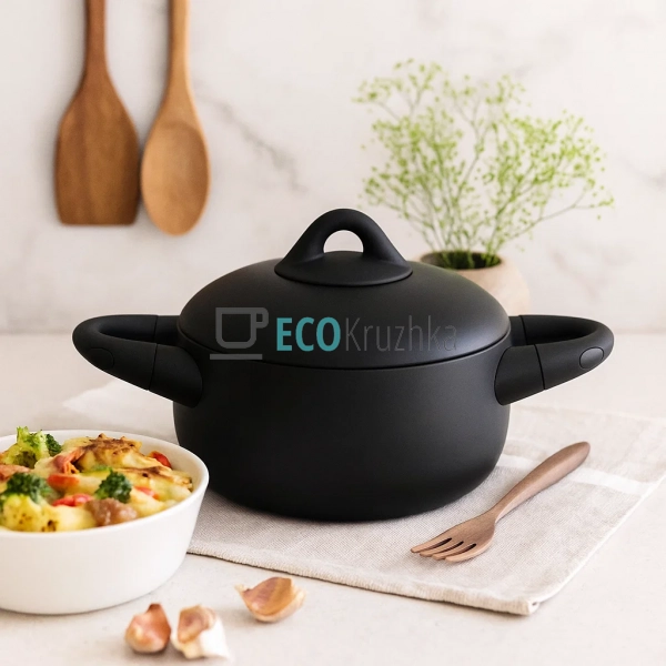 Каструля 3л з антипригарним покриттям Maestro MR-4017-20 Каструля 3л з антипригарним покриттям Maestro MR-4017-20