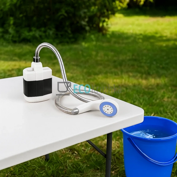 Душ портативний Portable Outdoor Shower з акумулятором т ... Душ портативний Portable Outdoor Shower з акумулятором т ...