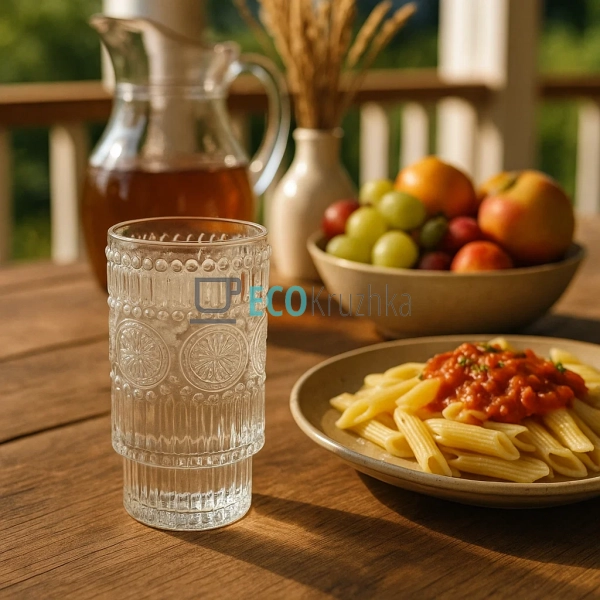 Набір склянок 300 мл “Італі” – 6 шт, прозоре скло для на ... Набір склянок 300 мл “Італі” – 6 шт, прозоре скло для на ...