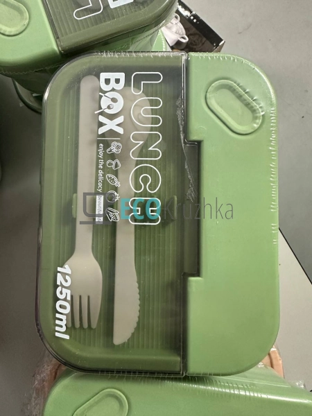 УЦІНКА ЛАНЧ-БОКС З ПРИБОРАМИ, 20Х15Х8 СМ, САЛАТОВИЙ УЦІНКА ЛАНЧ-БОКС З ПРИБОРАМИ, 20Х15Х8 СМ, САЛАТОВИЙ