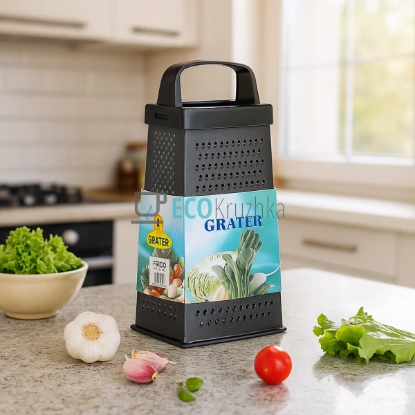 Тертка універсальна 4в1 Чотирьох стороння антипригарне т ... Тертка універсальна 4в1 Чотирьох стороння антипригарне т ...