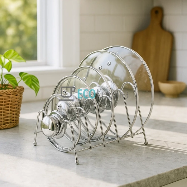 Підставка для зберігання 5 скляних кришок FRU-547 Підставка для зберігання 5 скляних кришок FRU-547