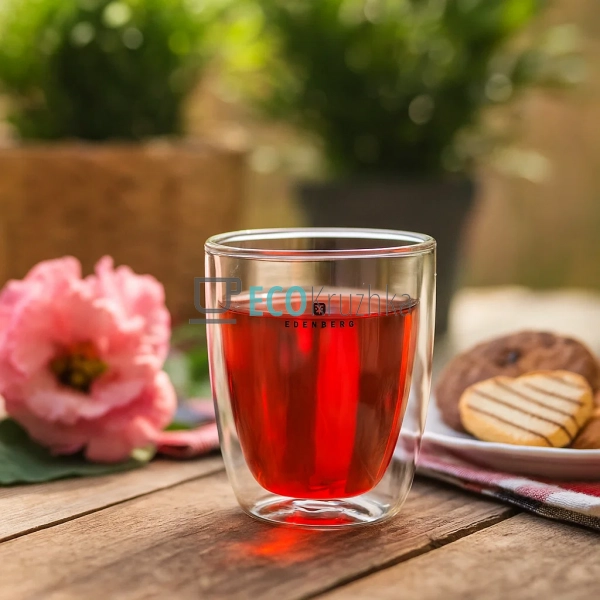 Набір чашок 2 шт, з подвійними стінками для еспресо, 80 ... Набір чашок 2 шт, з подвійними стінками для еспресо, 80 ...