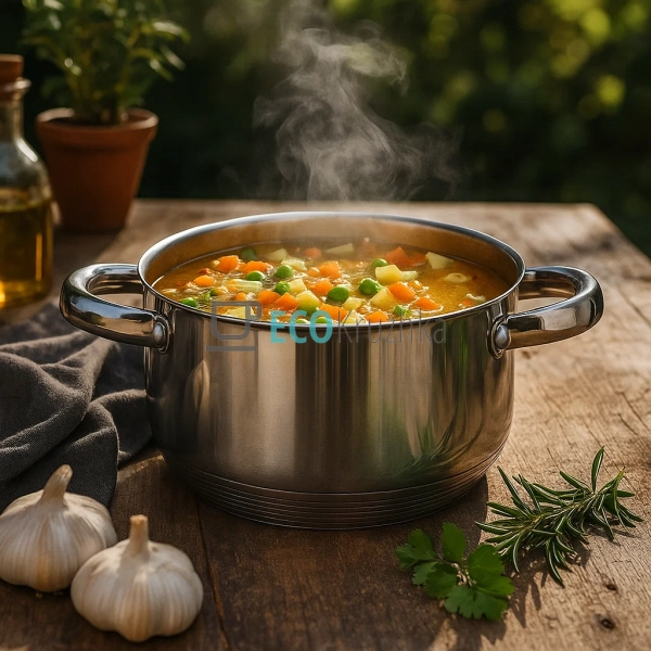 Каструля Edenberg з нержавіючої сталі з кришкою 2.6 л EB ... Каструля Edenberg з нержавіючої сталі з кришкою 2.6 л EB ...