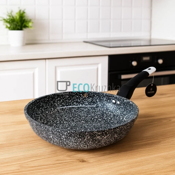 Сковорідка з кришкою та Мраморним покриттям 24 см EB-916 ... Сковорідка з кришкою та Мраморним покриттям 24 см EB-916 ...