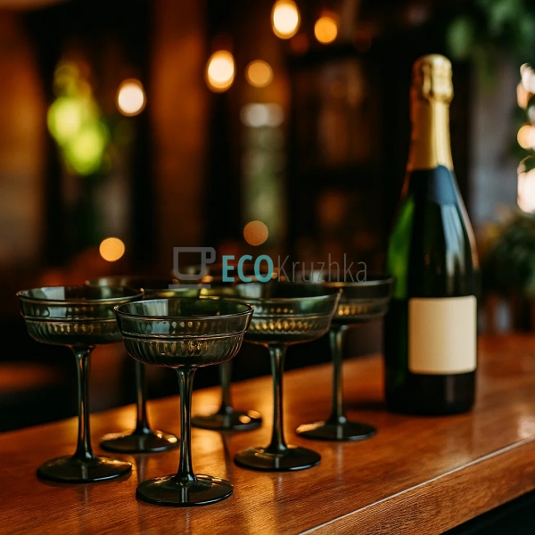 Набір келихів для шампанського - мартіні Грінвіль 160 мл ... Набір келихів для шампанського - мартіні Грінвіль 160 мл ...