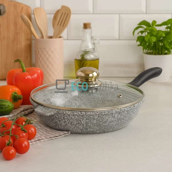 Глибока сковорода з гранітним покриттям Edenberg 28 см ( ... Глибока сковорода з гранітним покриттям Edenberg 28 см ( ...