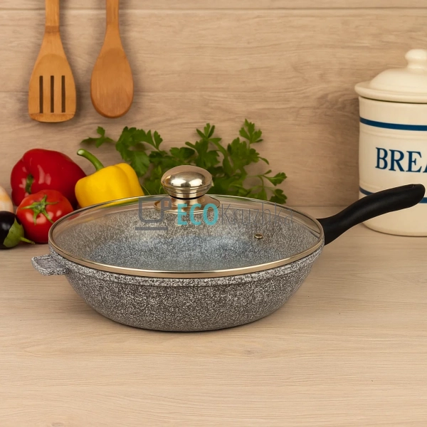 Глибока сковорода з гранітним покриттям Edenberg 28 см ( ... Глибока сковорода з гранітним покриттям Edenberg 28 см ( ...