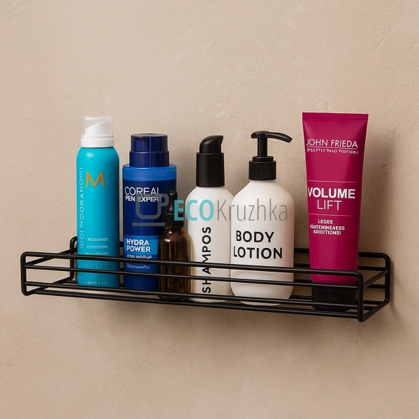 Навісна полиця металева на самоклейкій стрічці 27х11х15 ... Навісна полиця металева на самоклейкій стрічці 27х11х15 ...