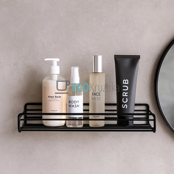 Навісна полиця металева на самоклейкій стрічці 27х11х15 ... Навісна полиця металева на самоклейкій стрічці 27х11х15 ...