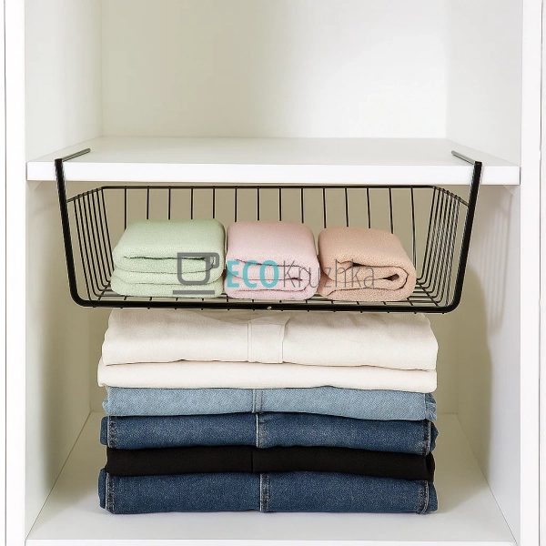 Навісна полиця під шкафчик (кухня-ванна) 48х24.5х14 см Ч ... Навісна полиця під шкафчик (кухня-ванна) 48х24.5х14 см Ч ...