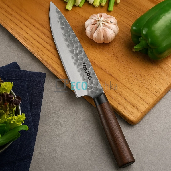 Кухонний ніж шеф-кухаря 21 см – професійний ніж для нарі ... Кухонний ніж шеф-кухаря 21 см – професійний ніж для нарі ...