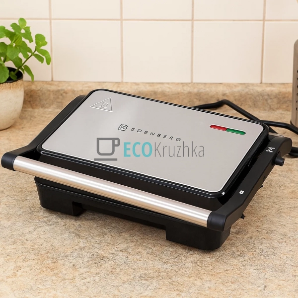 Електричний контактний гриль Edenberg — притискний гриль ... Електричний контактний гриль Edenberg — притискний гриль ...