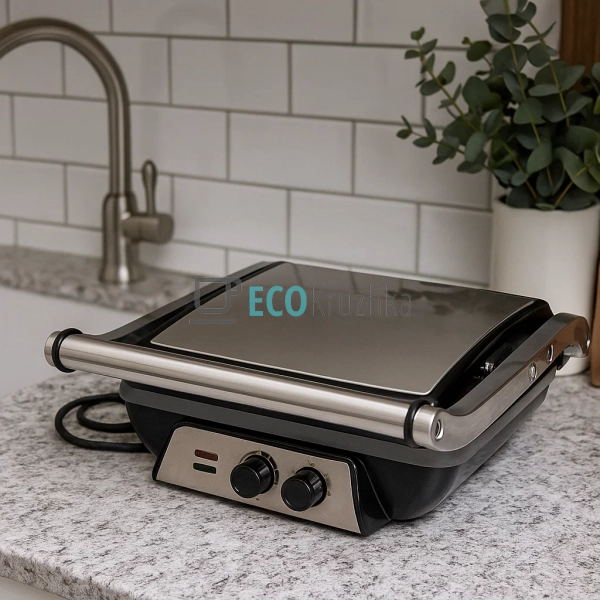 Електричний контактний гриль Edenberg — 2400 Вт, антипри ... Електричний контактний гриль Edenberg — 2400 Вт, антипри ...