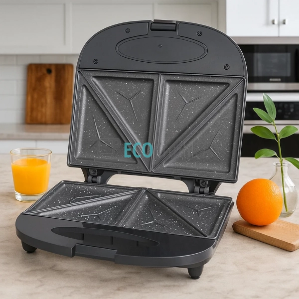 Сендвічниця-тостер Edenberg — 1000 Вт, антипригарне мар ... Сендвічниця-тостер Edenberg — 1000 Вт, антипригарне мар ...