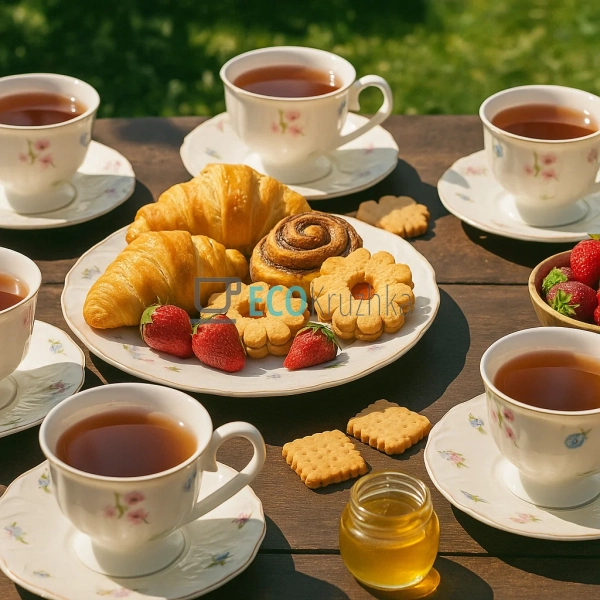 Чайний сервіз порцеляновий на 6 персон Вінтаж Floral - ч ... Чайний сервіз порцеляновий на 6 персон Вінтаж Floral - ч ...