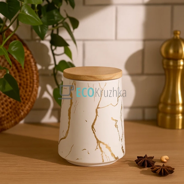 Порцелянова банка 720 мл з б ... Порцелянова банка 720 мл з б ...