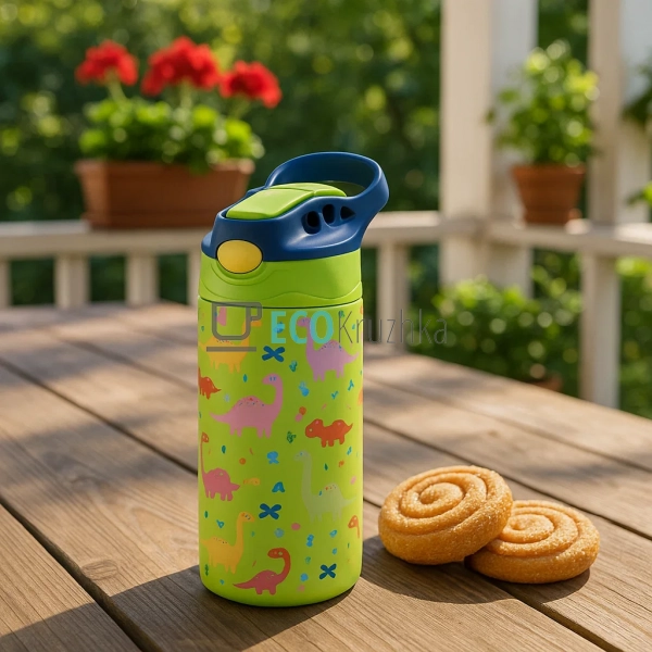 Термос дитячий поїлка з трубочкою 300 мл Салатова (MT-34 ... Термос дитячий поїлка з трубочкою 300 мл Салатова (MT-34 ...