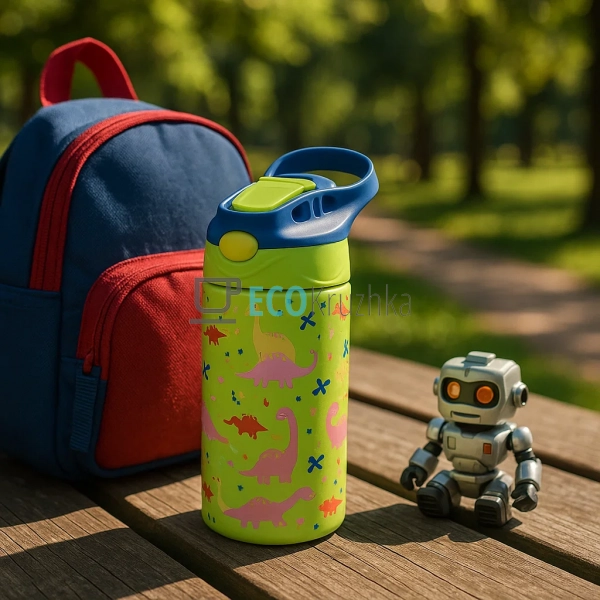 Термос дитячий поїлка з трубочкою 300 мл Салатова (MT-34 ... Термос дитячий поїлка з трубочкою 300 мл Салатова (MT-34 ...