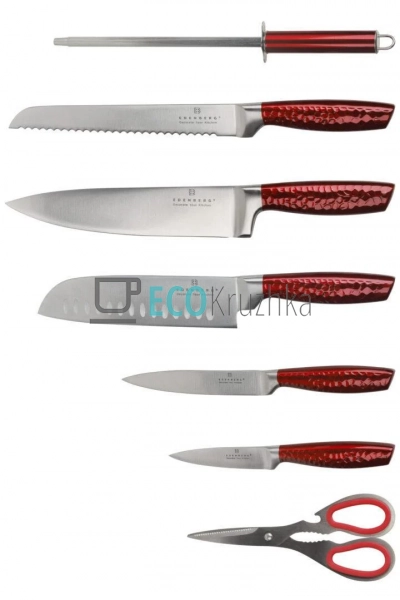 Набір кухонних ножів 8 предметів на обертовій підставці, ... Набір кухонних ножів 8 предметів на обертовій підставці, ...