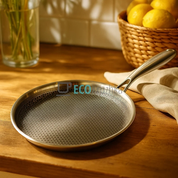 Cковорідка для млинців 22 см нержавіюча професійна Etern ...